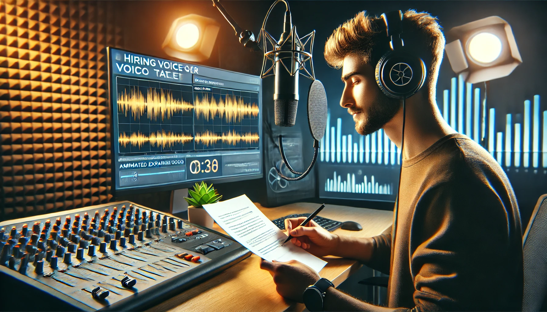How to Hire the Perfect Voice-Over Talent for Your Animated Explainer Video